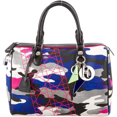 camo dior|dior blue camouflage bag.